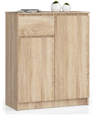 KOMODA K80 2D 1SZ CLP PK DĄB SONOMA