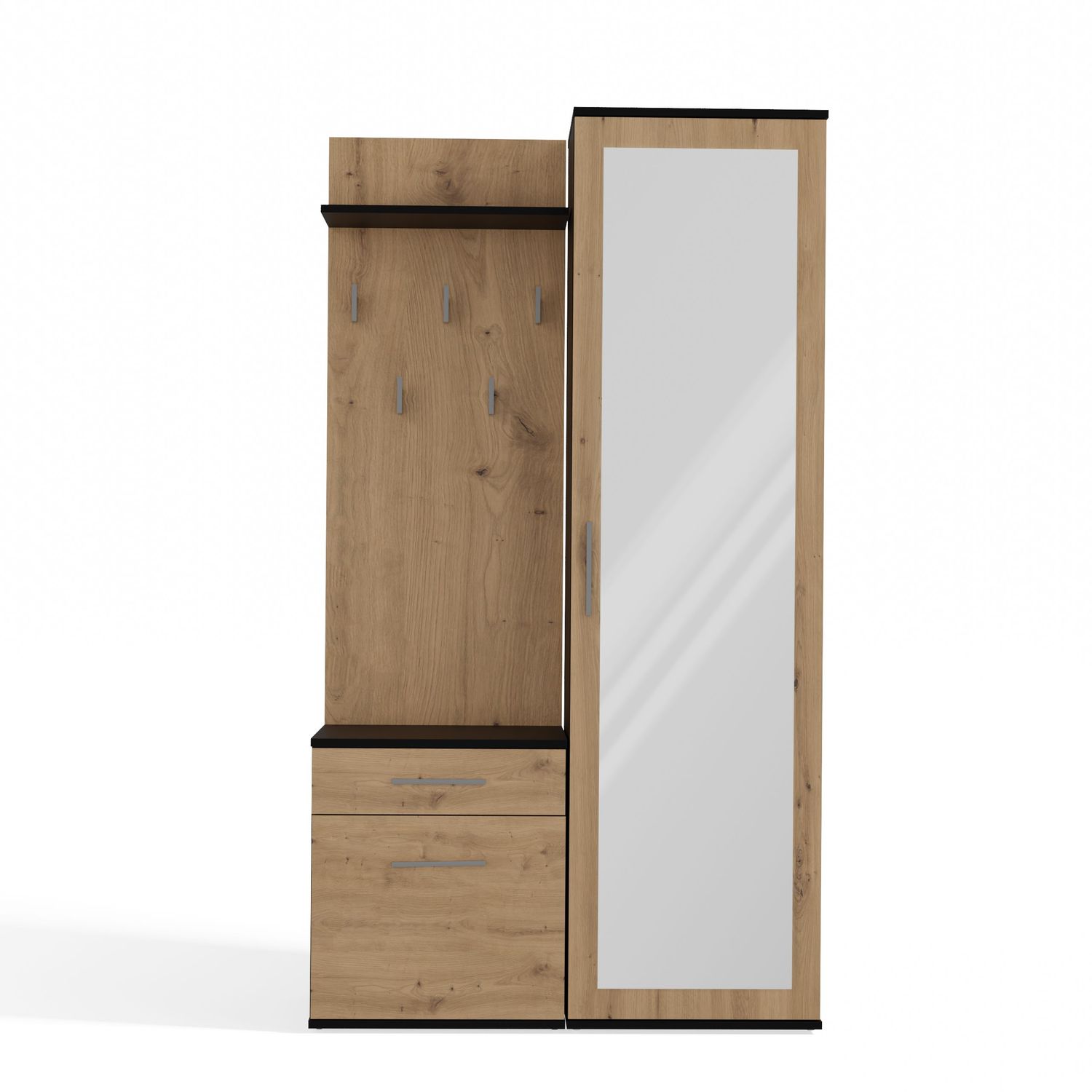 Garderoba Duo DUO ANTRACYT ARTISAN