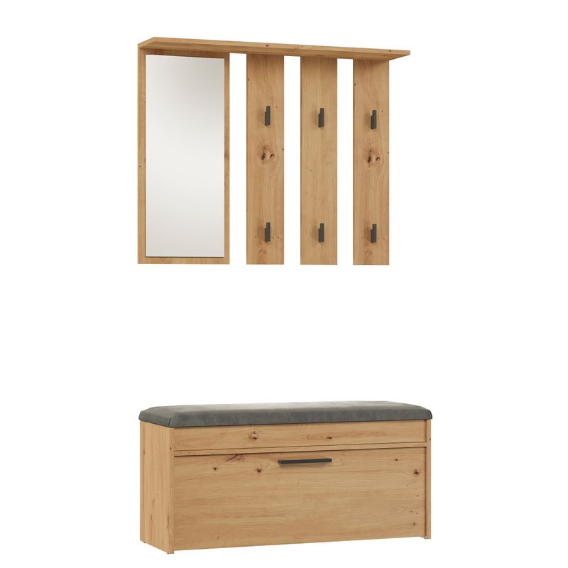 Garderoba Parma PARMA BIAŁY