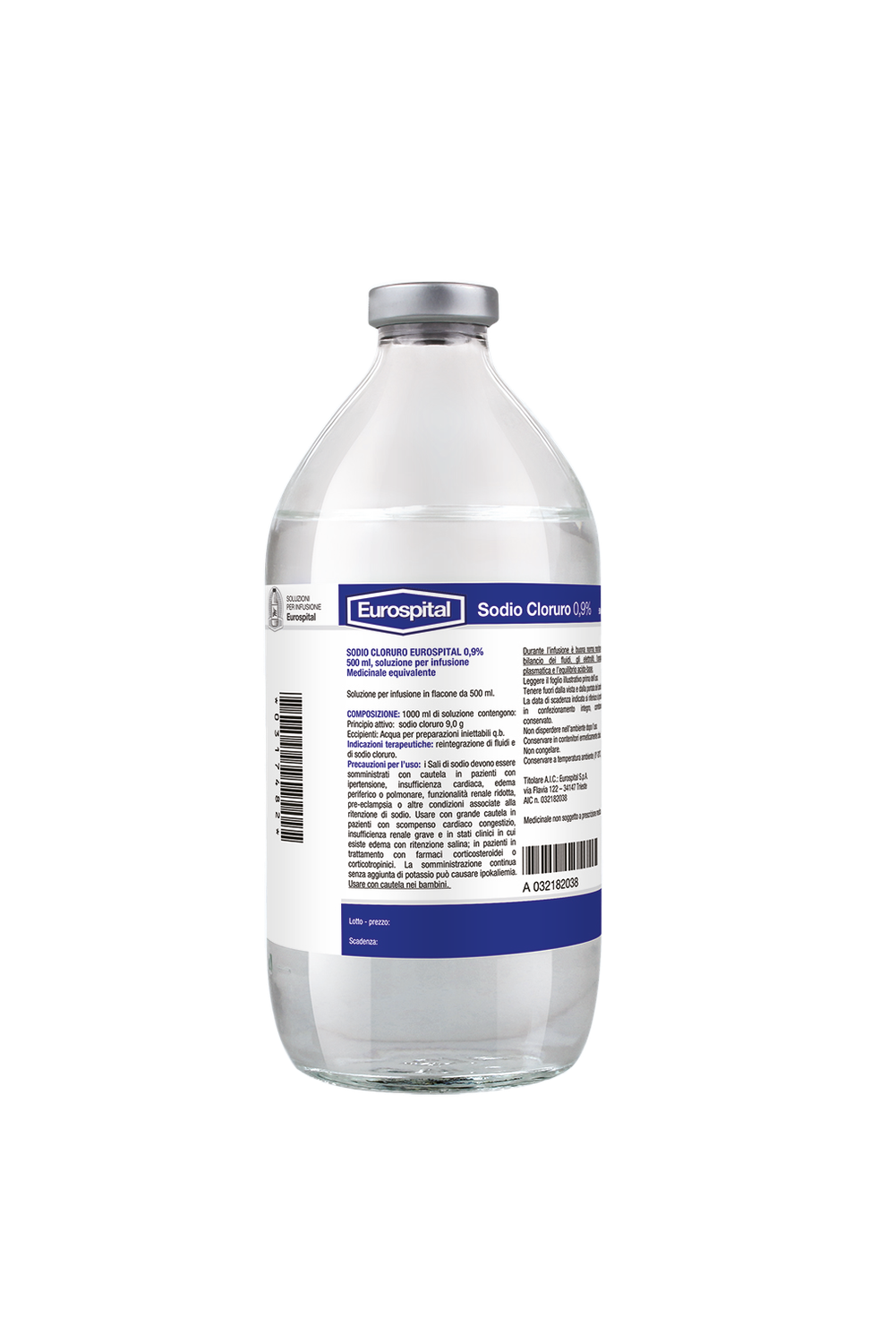 SODIO CLORURO EUROS*0,9% 250ML
