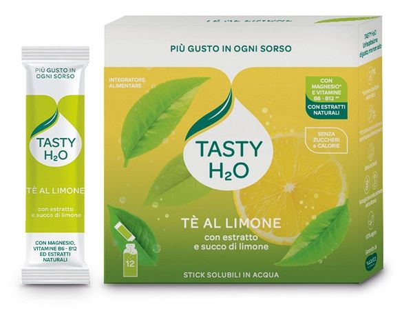 TASTY H2O TE' AL LIMONE12STICK