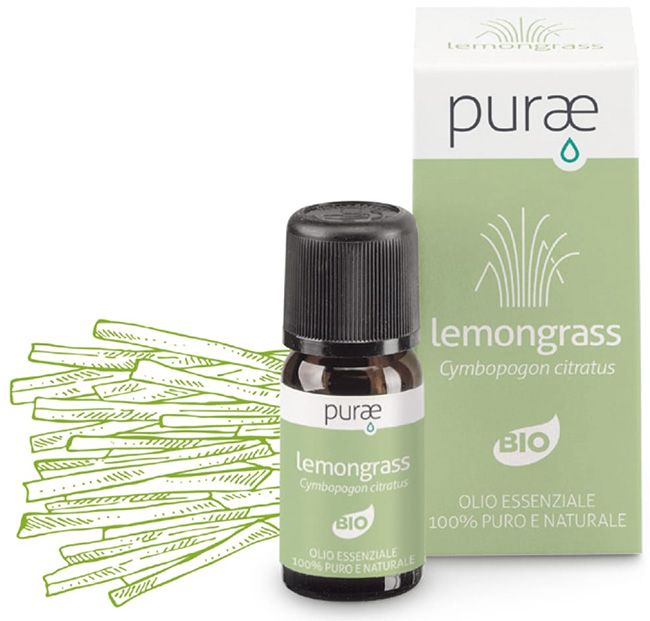 OLIO ESSENZIALE LEMONGRASS PUR