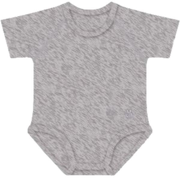 BODY 0-36M BIO COT WARM GRIGIO