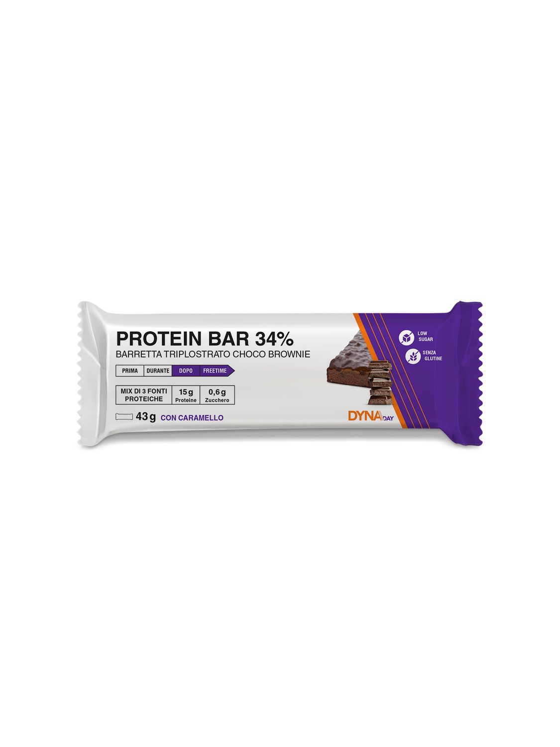 LFP DYNA PROTBAR 34% CHOCO 43G