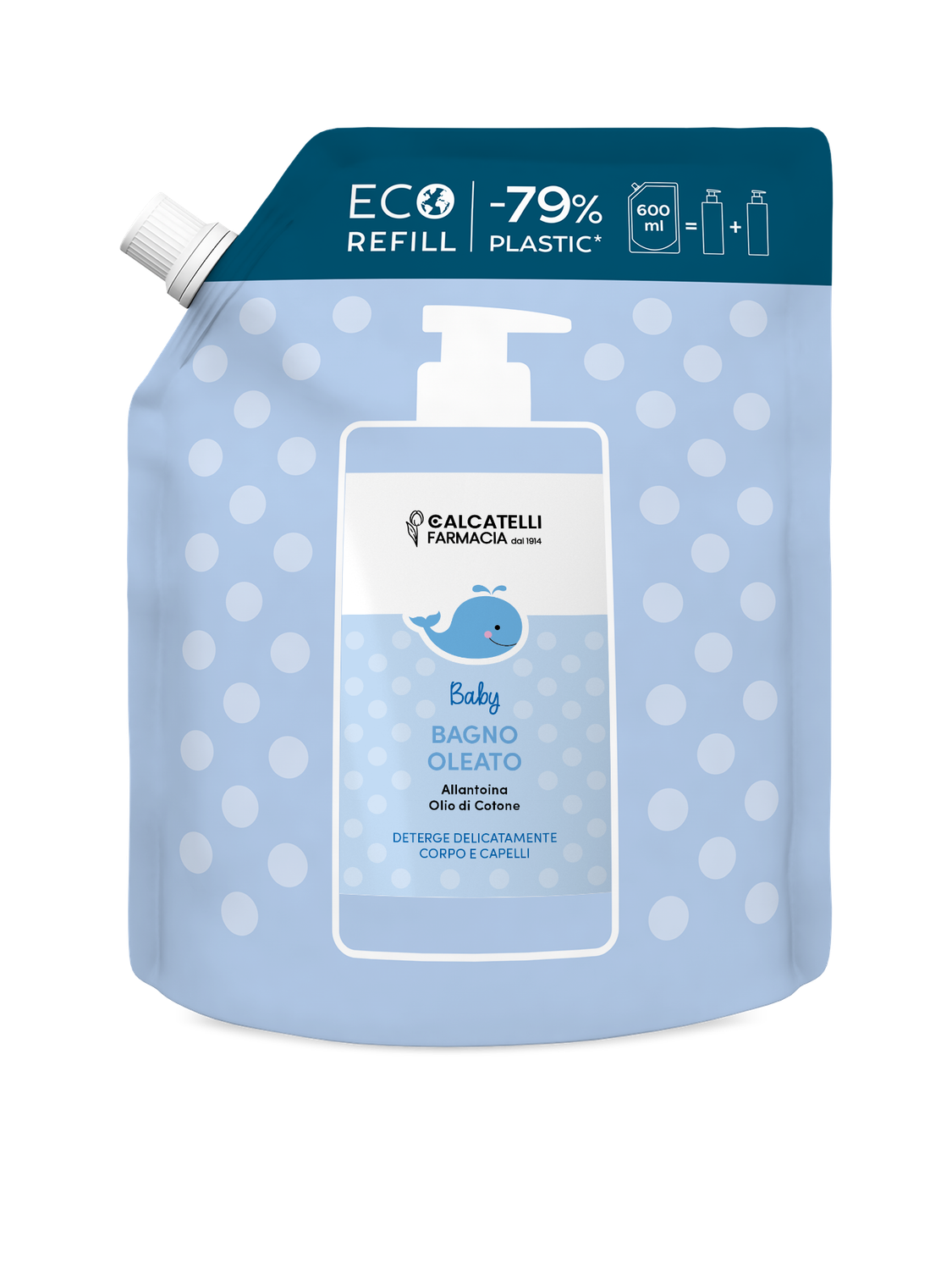 LFP BABY BAGNO OLEATO 600ML