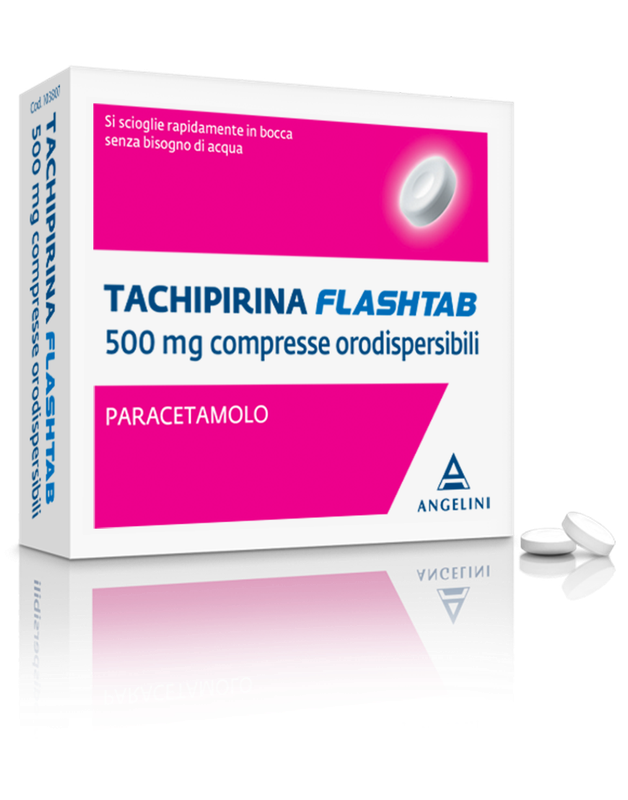 TACHIPIRINA FLASHTAB*16CPR 500