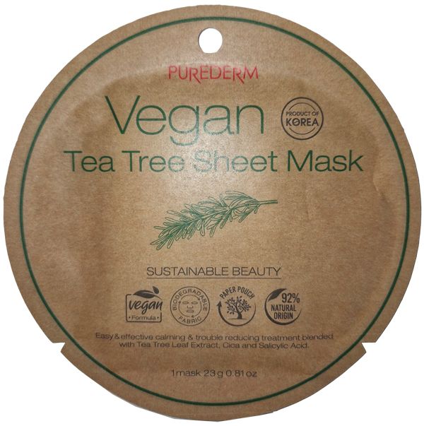 PUREDERM MASCHERA VEGANA TEA
