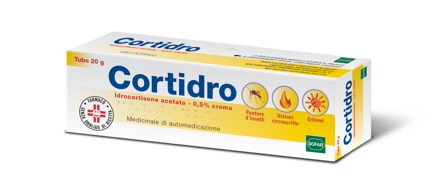 CORTIDRO*CREMA 20G 0,5%