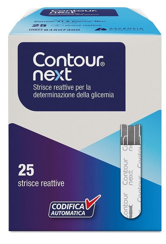 CONTOUR NEXT GLICEMIA 25STR CONTOUR NEXT GLICEMIA 25STR