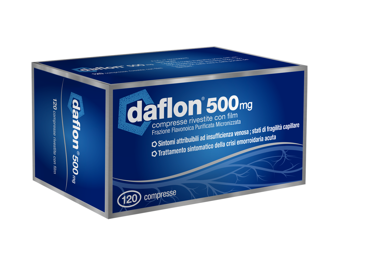 DAFLON*120CPR RIV 500MG DAFLON*120CPR RIV 500MG