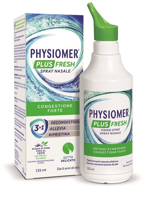 PHYSIOMER PLUS FRESH SPR 135ML PHYSIOMER PLUS FRESH SPR 135ML
