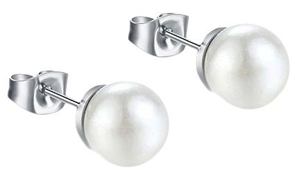 CDL ORECCHINO PERLA 8MM