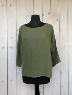 Tunika kurz uni olive