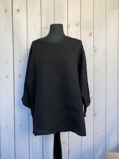 Tunika uni  schwarz