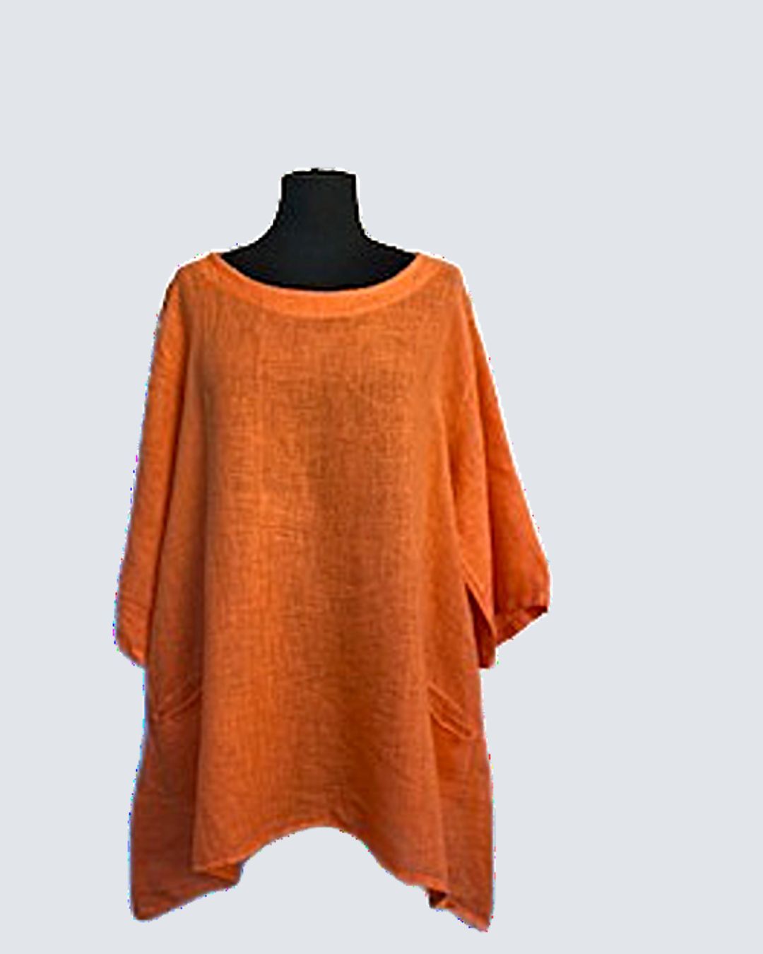 Tunikabluse A-Form orange Tunikabluse A-Form orange