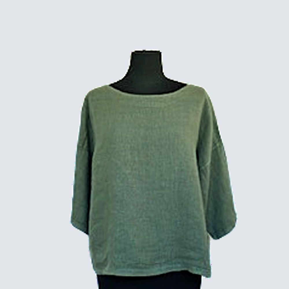 Tunikashirt kurz uni olive Tunikashirt kurz uni olive