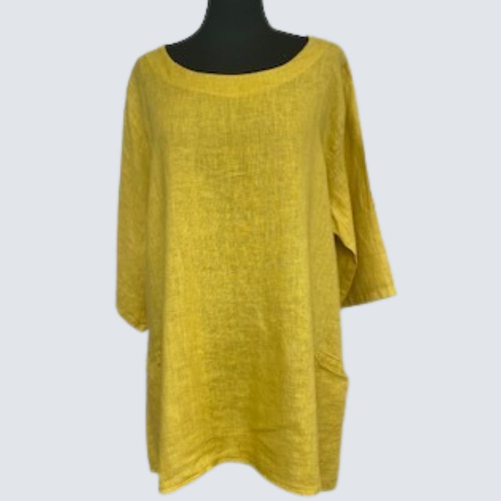 Tunikabluse A-Form senf Tunikabluse A-Form senf