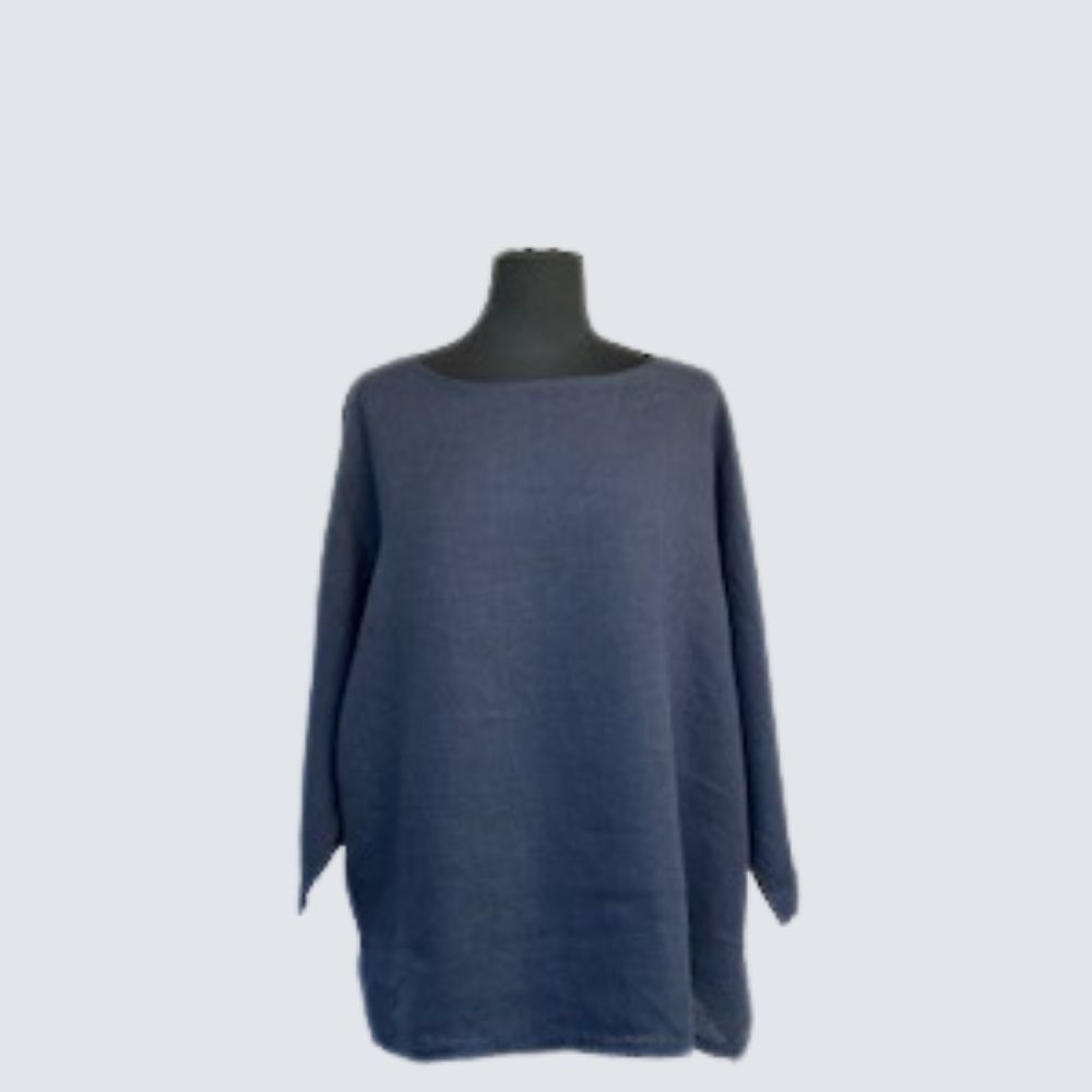 Tunikashirt uni marine Tunikashirt uni marine