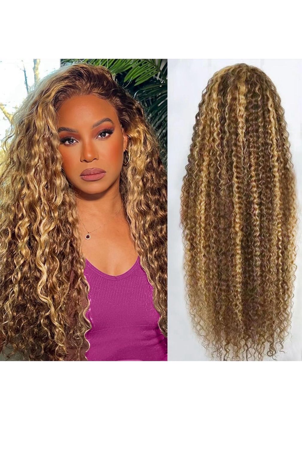 Highlight Ombre P4/27  Human Hair 30inch