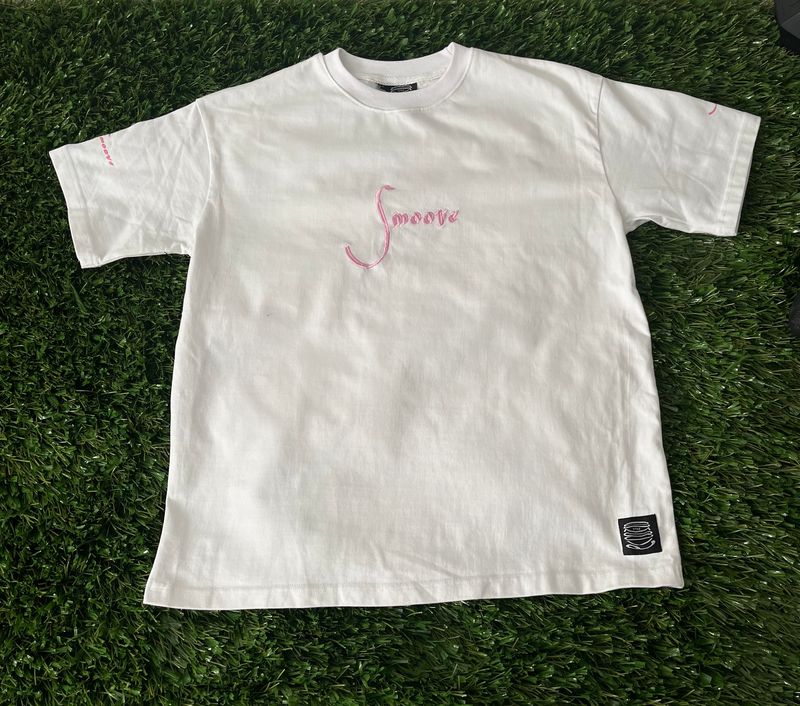 White &amp; Pink Shirt