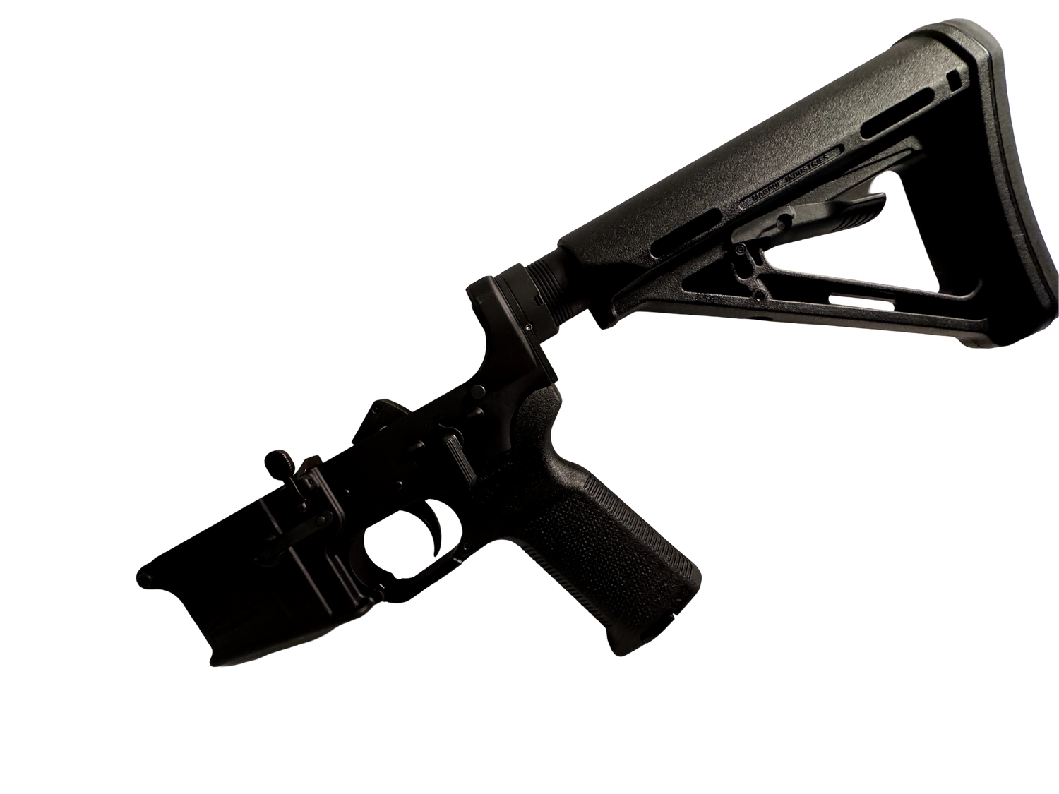 Hellfighter Arms Complete Forged AR15 Lower Receivers w. A5 Recoil System & Magpul Kit