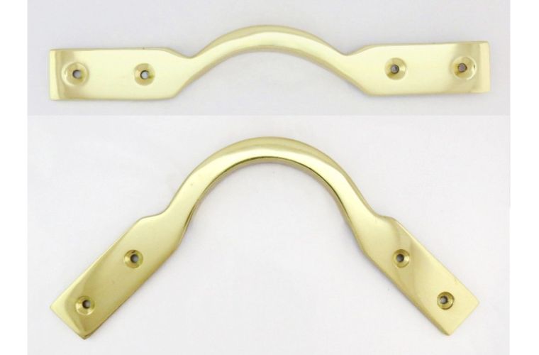 BRACKET 1325 BRASS SCREW DOWN COUNTER SUNK FLAT