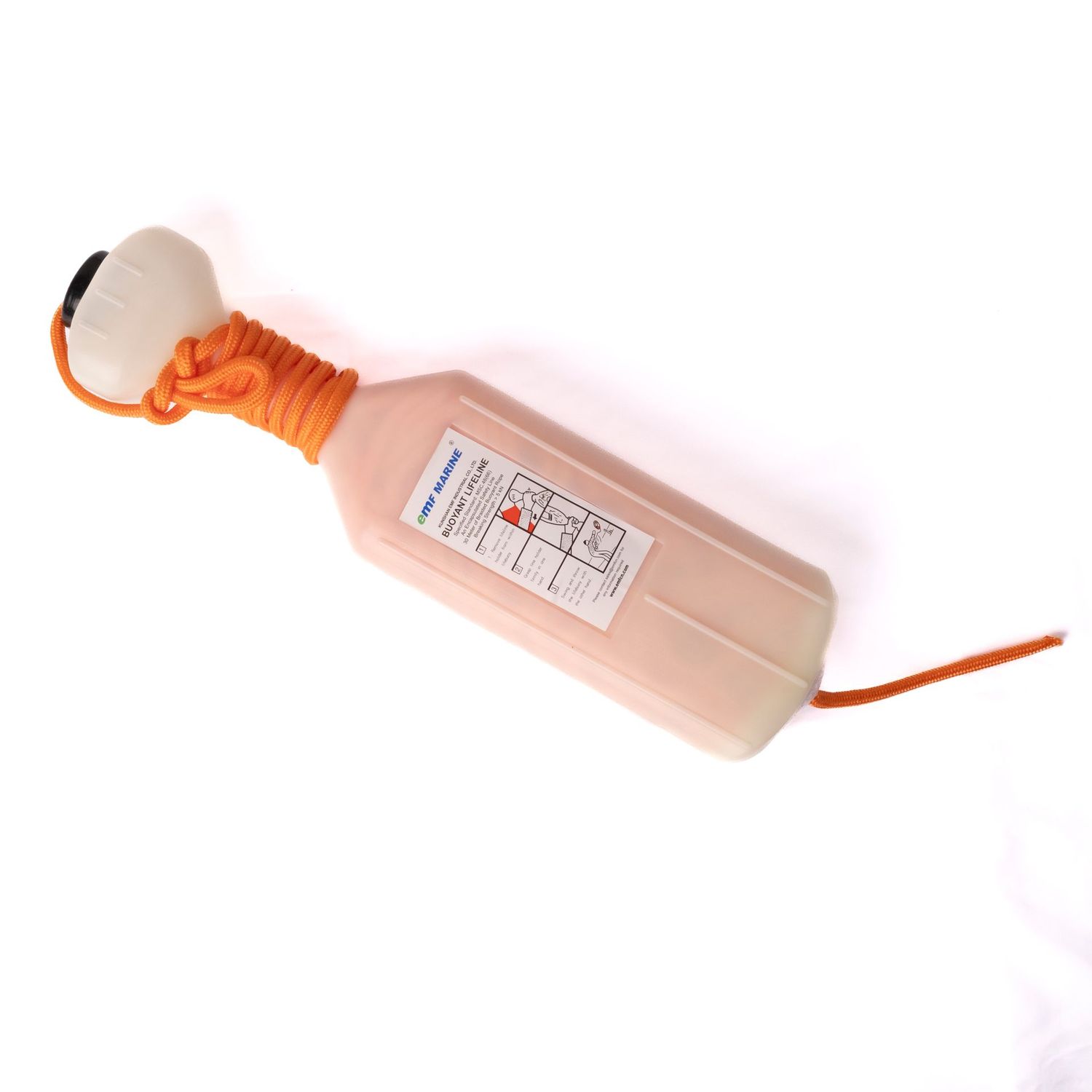 Encapsulated lifebuoy line