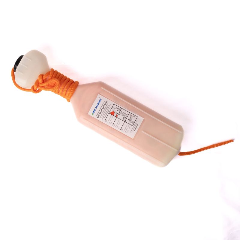 Encapsulated lifebuoy line