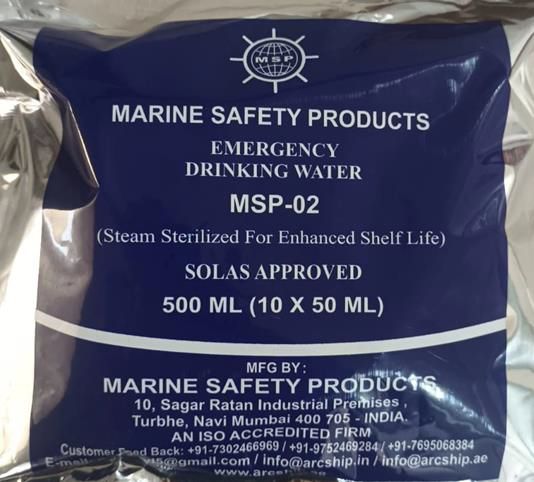 Emergency Water Ration