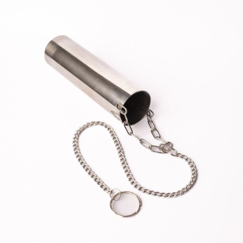 Lifeboat dipper with lanyard