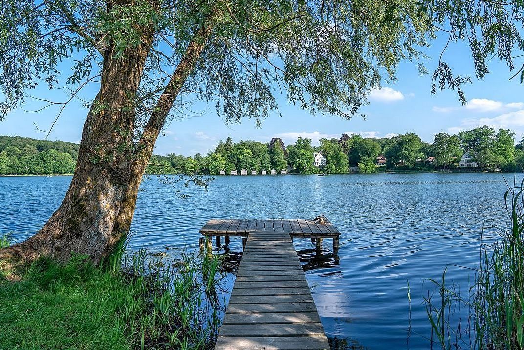 Schwimmkurs am See