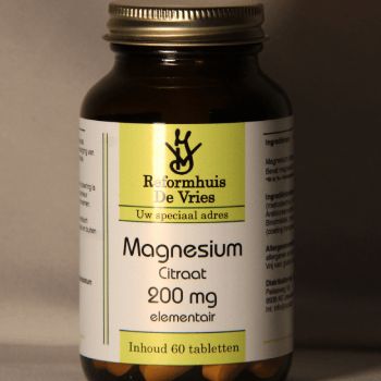 Magnesium citraat 200 mg