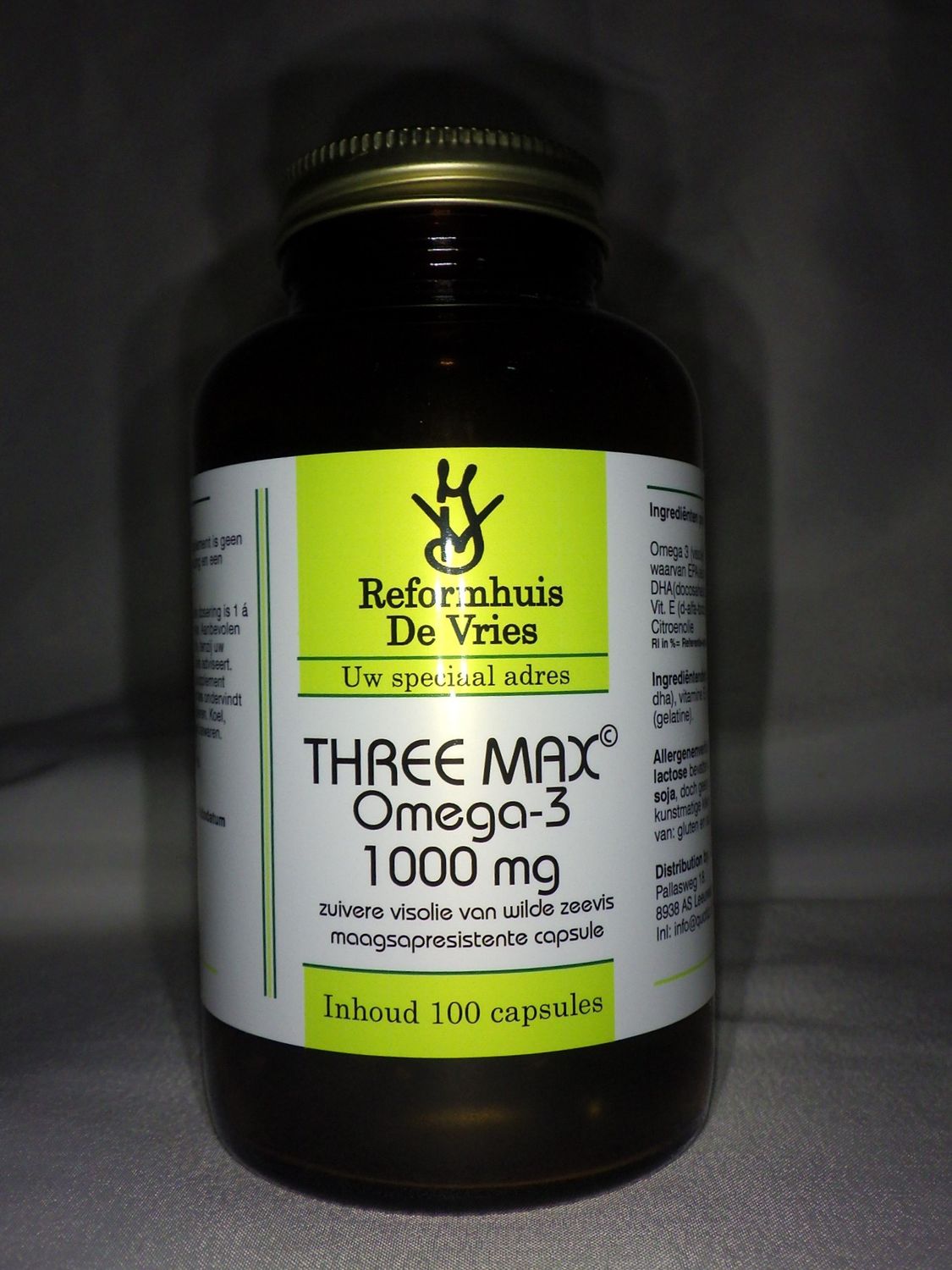 Three max Omega-3 1000 mg