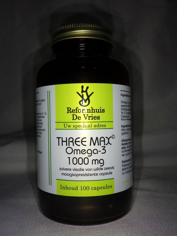 Three max Omega-3 1000 mg