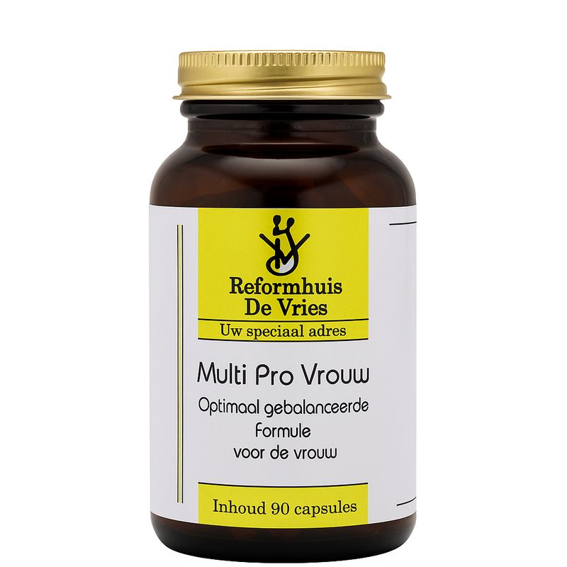 Multi pro vrouw – Ondersteuning bij hormonale balans, energie en menstruatie | 90 capsules