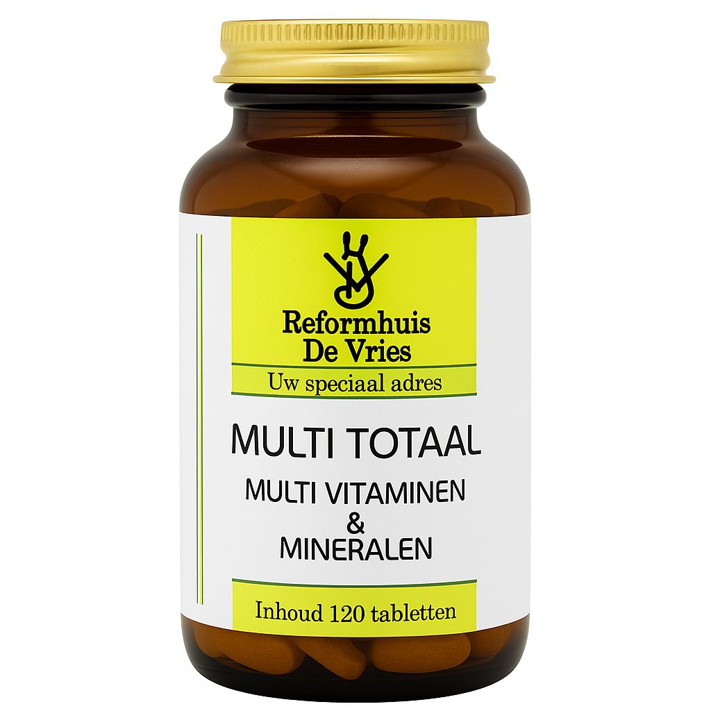 Multi Totaal – Complete multivitamine voor energie &amp; weerstand | 120 tabletten
