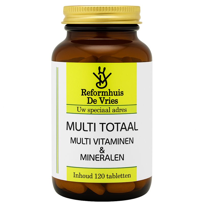 Multi Totaal – Complete multivitamine voor energie &amp; weerstand | 120 tabletten