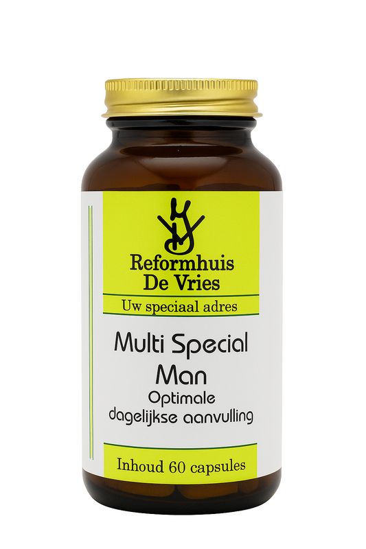 Multi Speciaal Man – Complete Multivitamine voor Mannen | 60 Capsules
