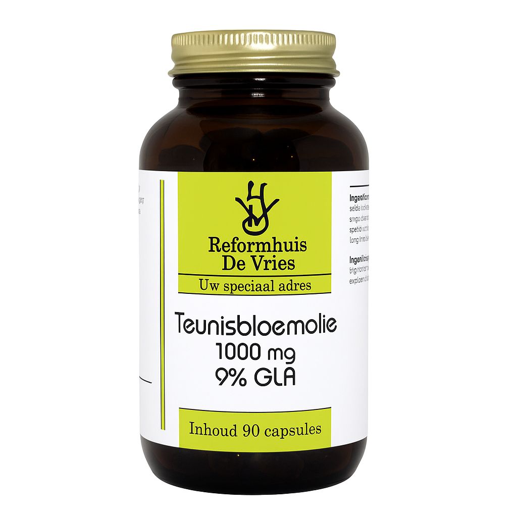 Teunisbloemolie 500mg – Hormonale balans &amp; minder menstruatieklachten | 90 capsules