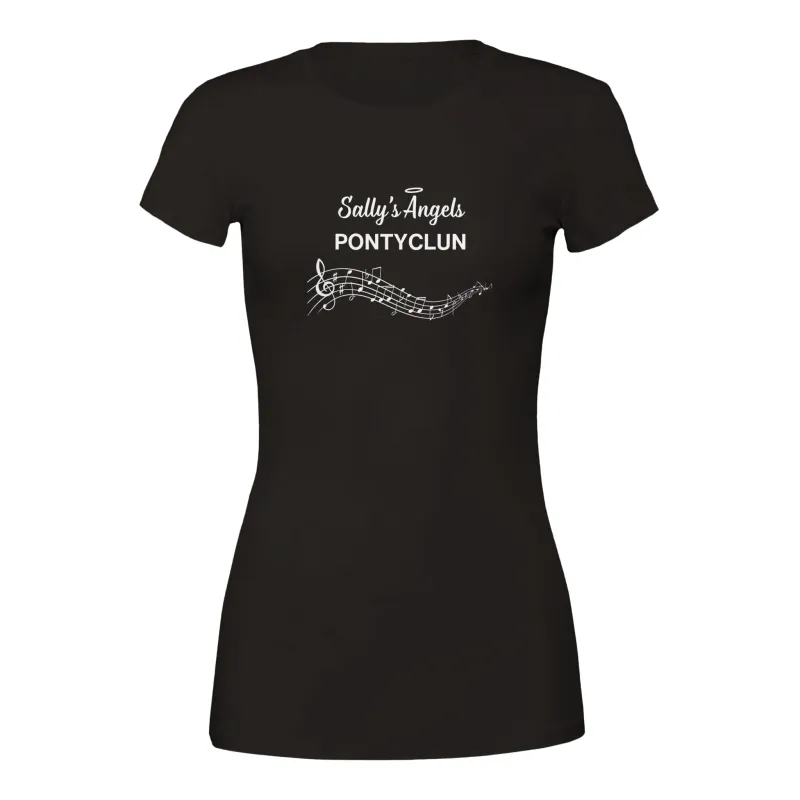 Pontyclun Team T-shirt - Ladies Fit