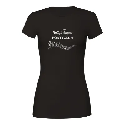 Pontyclun Team T-shirt - Ladies Fit