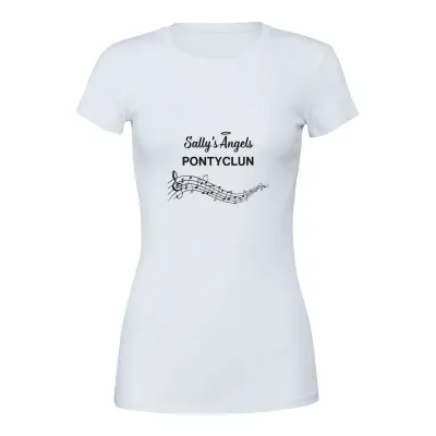 Pontyclun Top Sop T-shirt - Ladies Fit