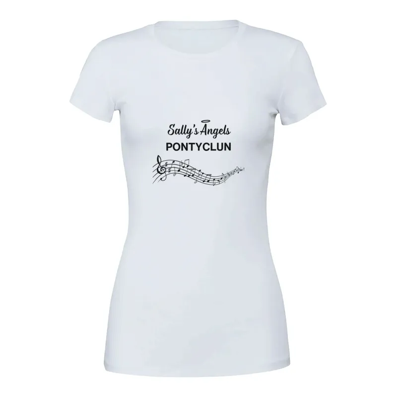 Pontyclun Top Sop T-shirt - Ladies Fit