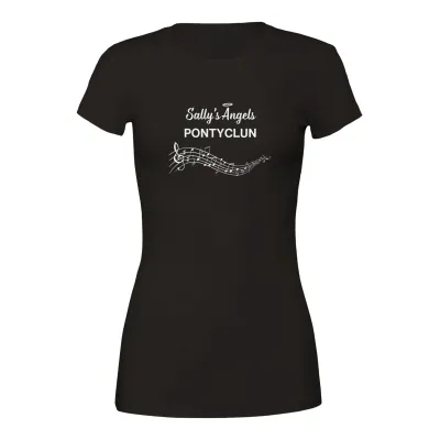Pontyclun Team T-shirt - Ladies Fit