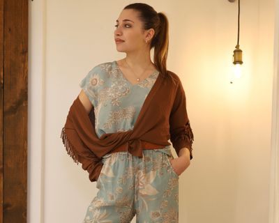 Camicia con fiori - SANDRO FERRONE