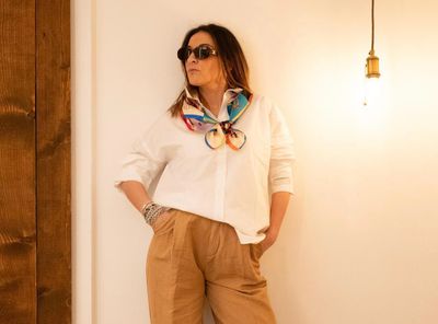 Camicia In Cotone Con Etichetta • Bianco HINNOMINATE