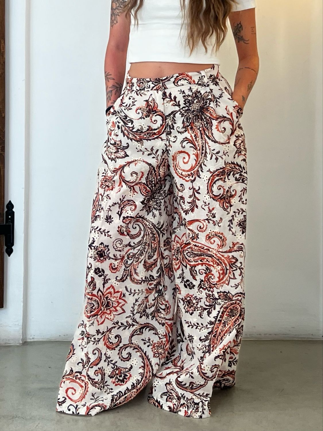 Pantalone Floreale Spank