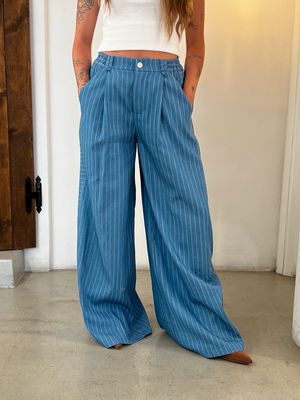 Pantalone a righe Spank