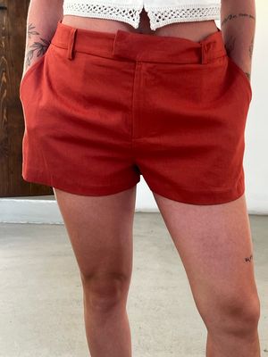 Pantaloncino arancio
