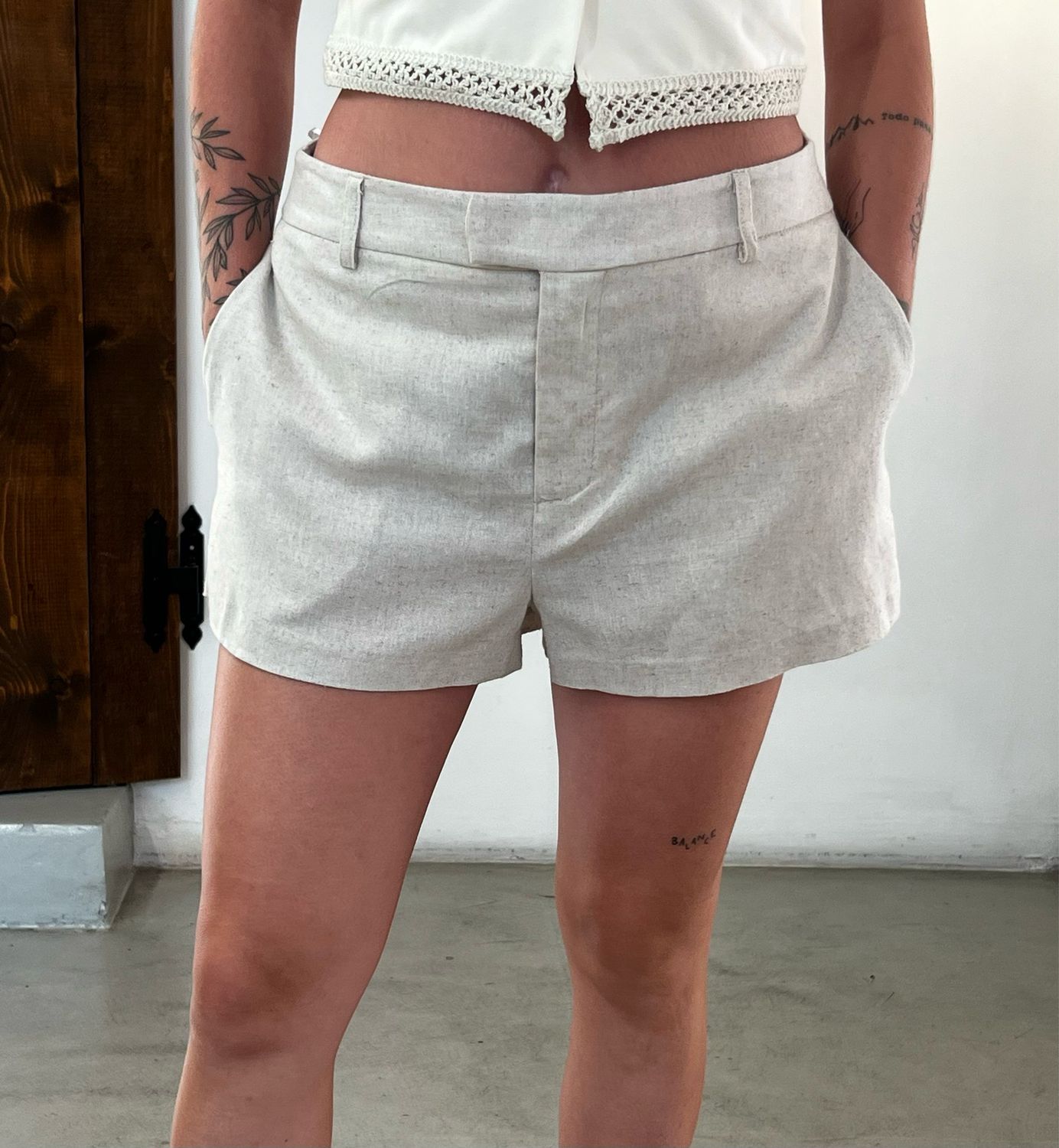 Pantaloncino sale e pepe